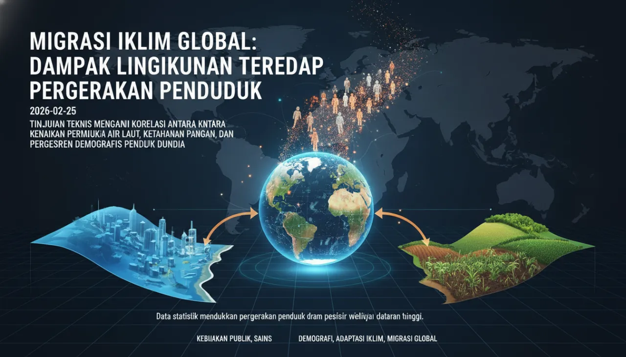 Migrasi Iklim Global: Dampak Lingkungan terhadap Pergerakan Penduduk