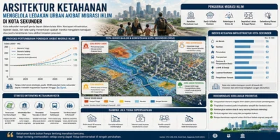 Arsitektur Ketahanan: Mengelola Ledakan Urban Akibat Migrasi Iklim di Kota Sekunder